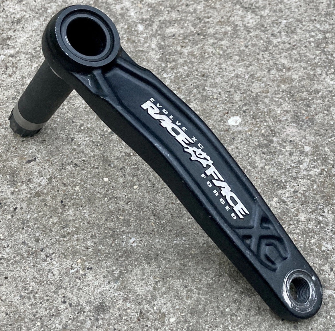 Raceface Evolve XC Non Drive Side Crank Arm & Spindle 175mm Black MTB Enduro