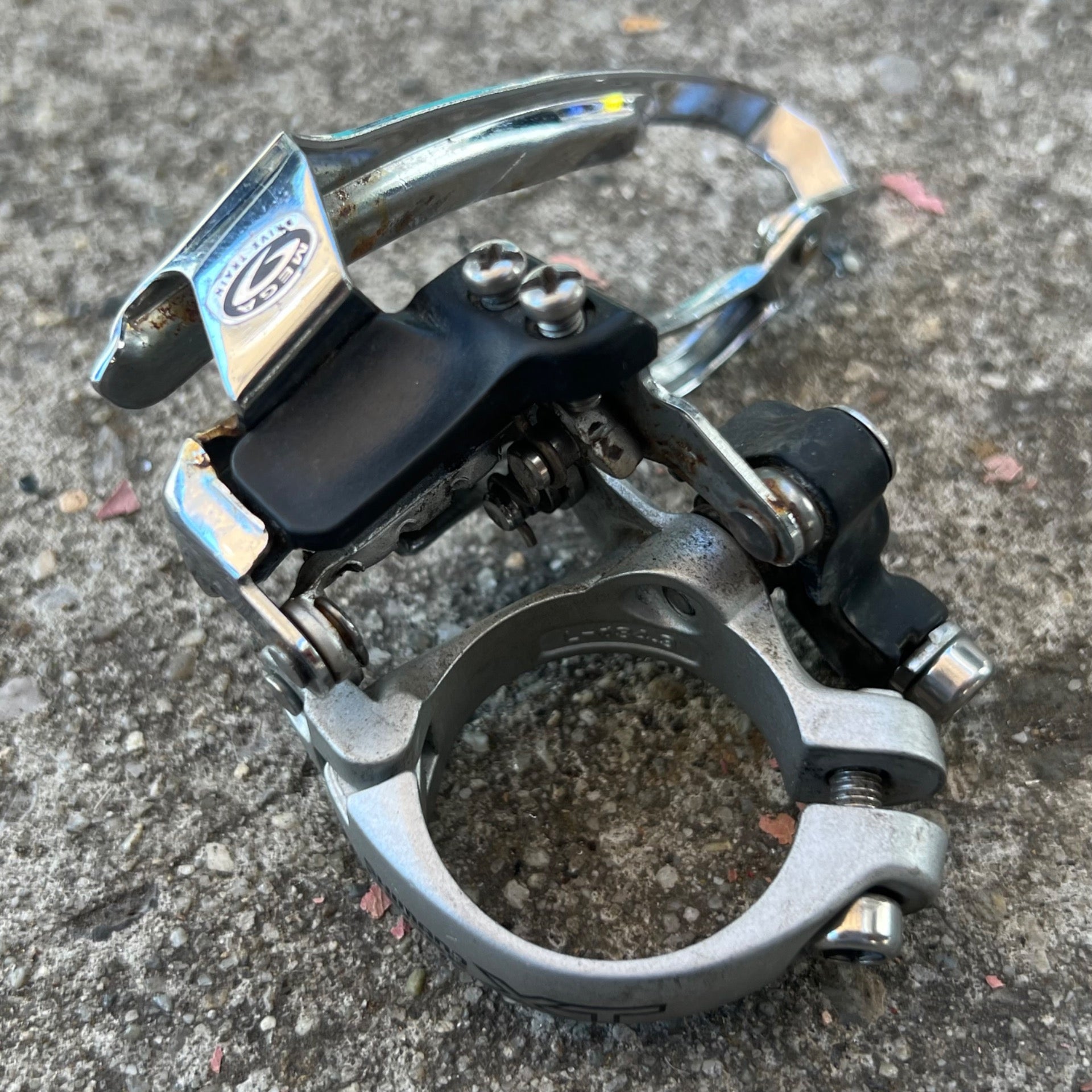 Shimano Deore XT FD-M750 34.9mm Top Pull Front Derailleur 3x9 Triple MTB Retro