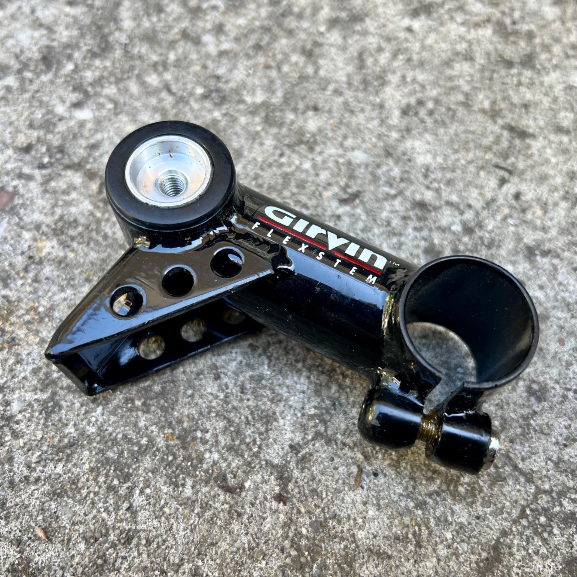 NICE Girvin Flex Stem 70x25.4mm Black Steel MTB Retro Vintage Mountain Bike