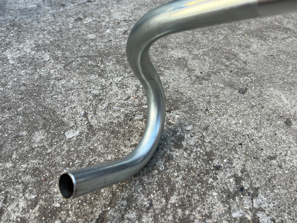 Sakae CT 25.4x410mm 41cm Vintage Road Silver Steel Drop Bars