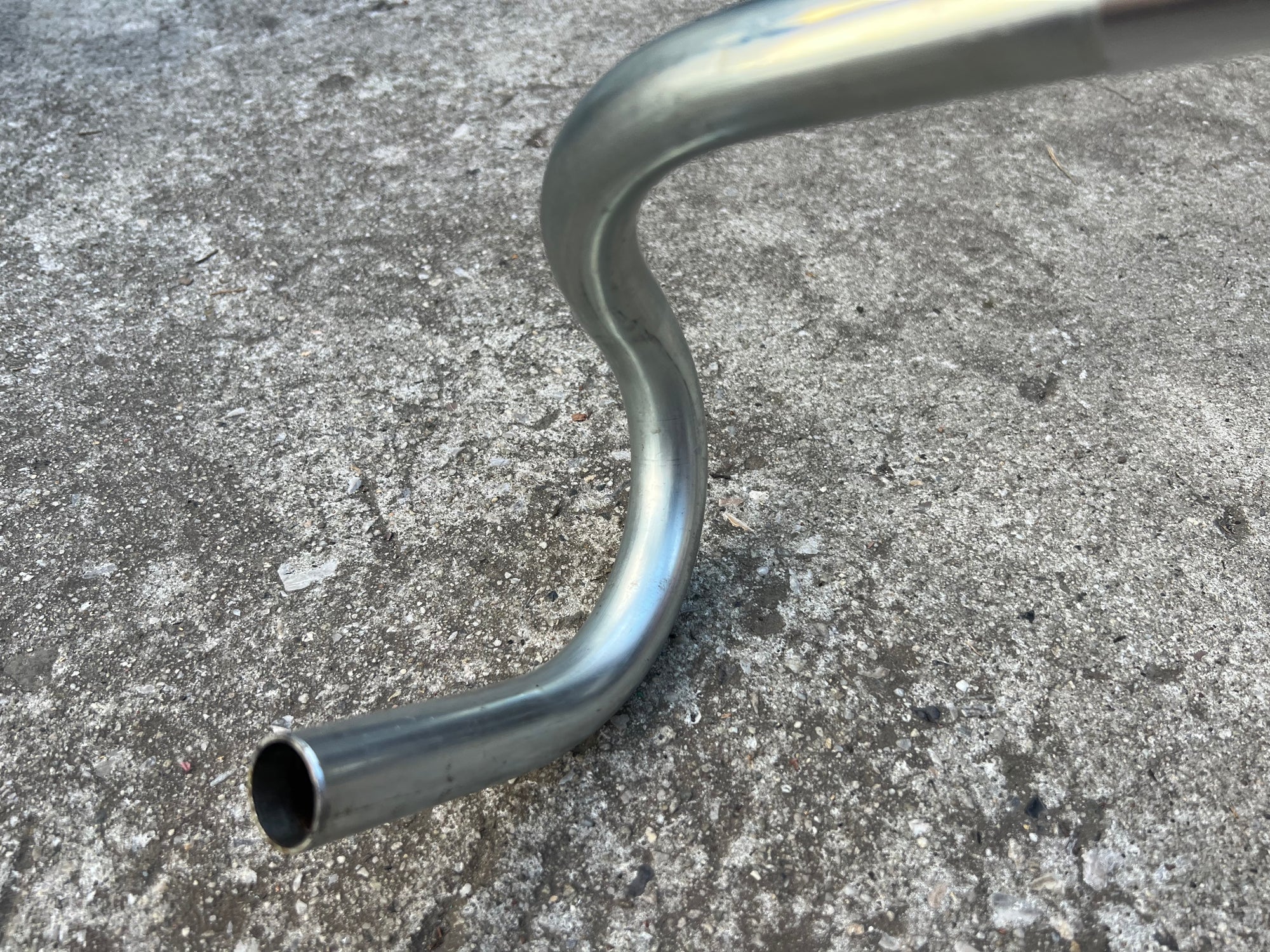 Sakae CT 25.4x410mm 41cm Vintage Road Silver Steel Drop Bars