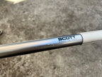 Scott AT2 560x25.4mm Bullhorn Bars Vintage Mountain Bike MTB XC Racing Silver