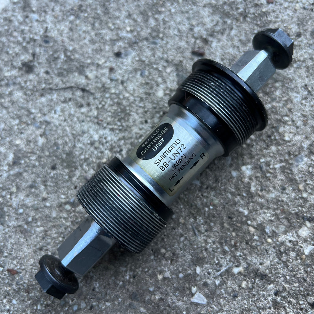 Shimano BB-UN72 ITALIAN THREAD Bottom Bracket 70x115mm 36x24 Vintage Road