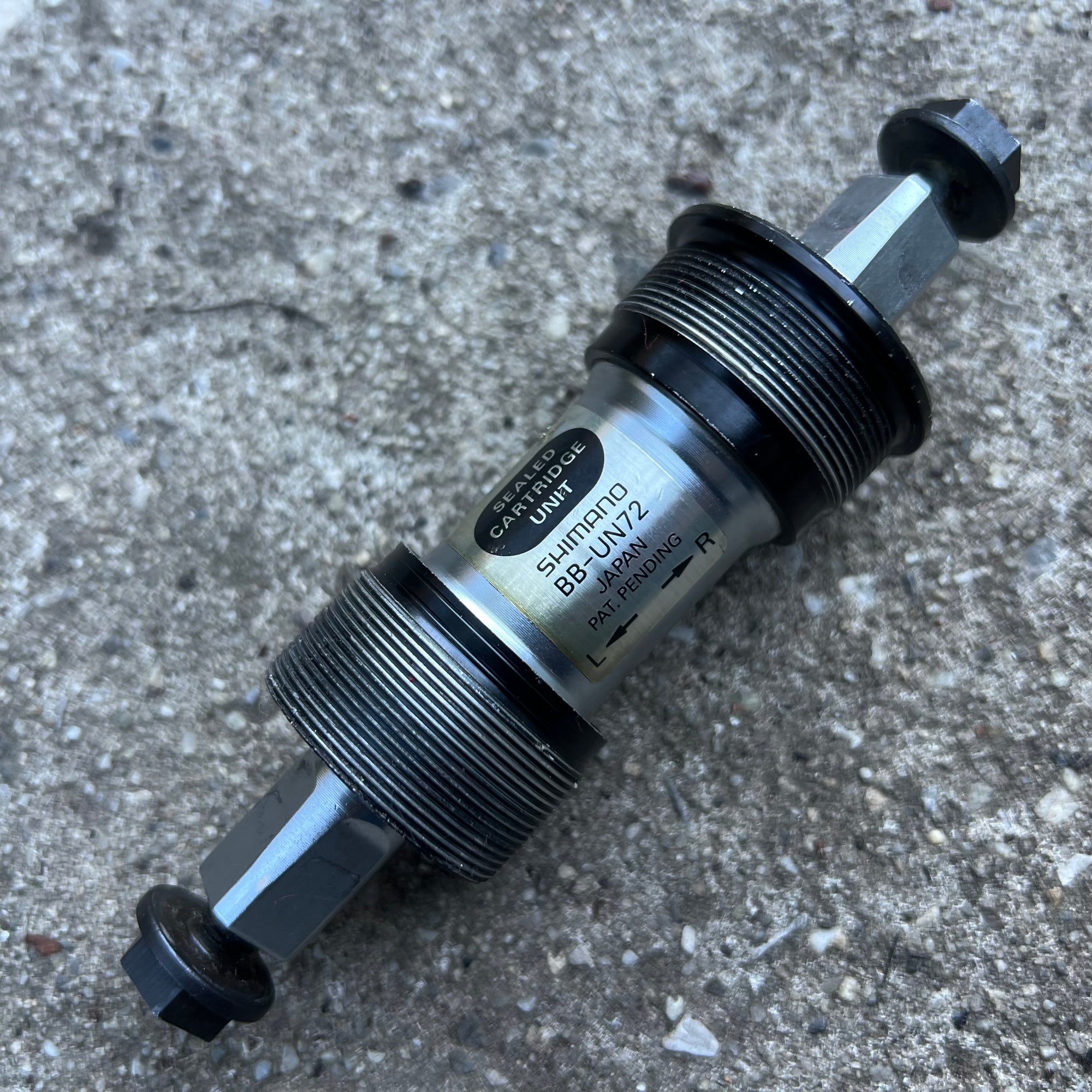 Shimano BB-UN72 ITALIAN THREAD Bottom Bracket 70x115mm 36x24 Vintage Road