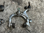 Modolo Competition Side Pull Brake Set Vintage Road Bike Silver Retro Caliper Brakes