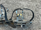 Shimano 600 PD-6207 Toe Clip Pedals Vintage Road Bike Touring Size M Retro