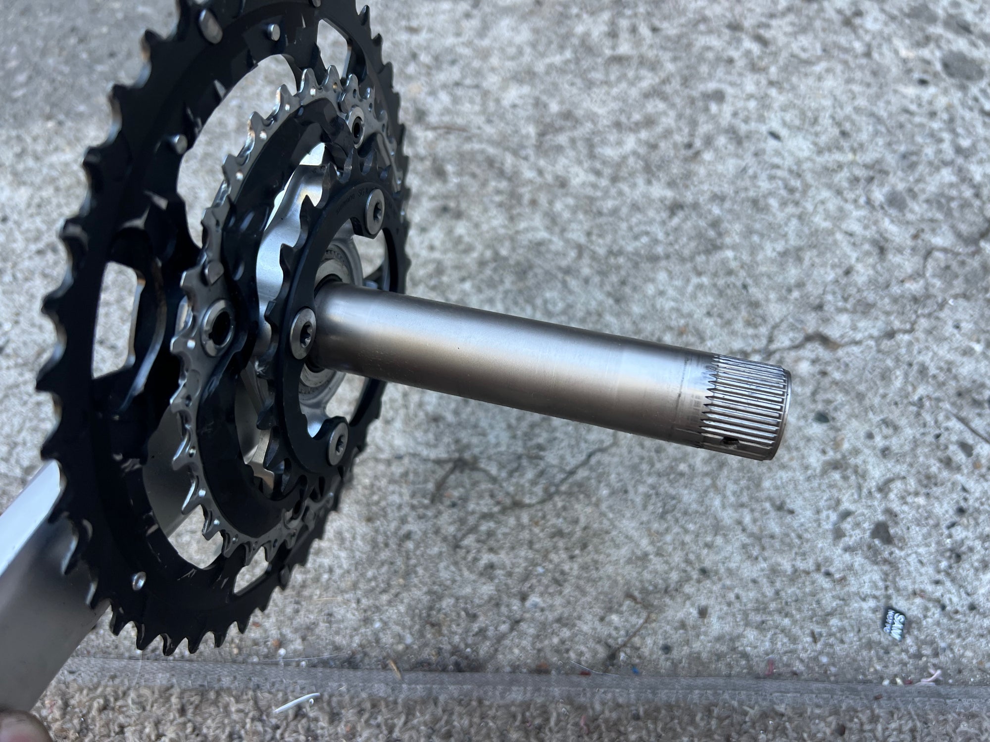 MINT Shimano Deore XT FC-M770 175mm 44-32-22 Triple 24mm MTB Mountain Crankset