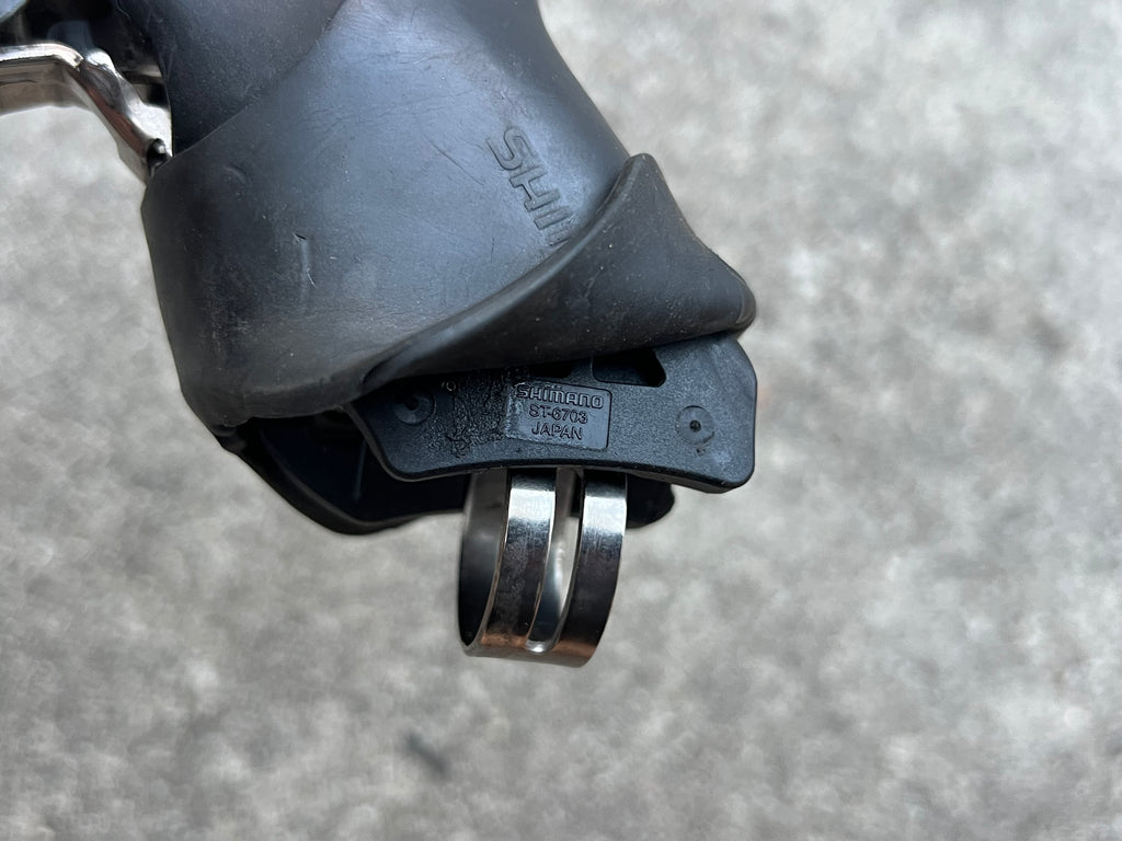Shimano Ultegra ST-6703 Left Front Triple Shifter Brifter Brake Lever Flight Deck