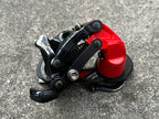 SRAM X9 10 Speed Exact Actuation Downhill MTB Short Cage Red Rear Derailleur