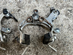 Dia Compe 400 Side Pull Brake Set Vintage Road Bike Silver Gravel Touring Retro Brakes