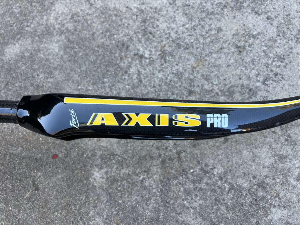 NOS Forte Axis 700c Carbon Fork 1” Steerer 12” Long Black Gold Road Bike