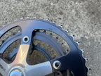 NICE Suntour XC Comp 175mm 26-38-48 Triple Vintage MTB Crankset Silver