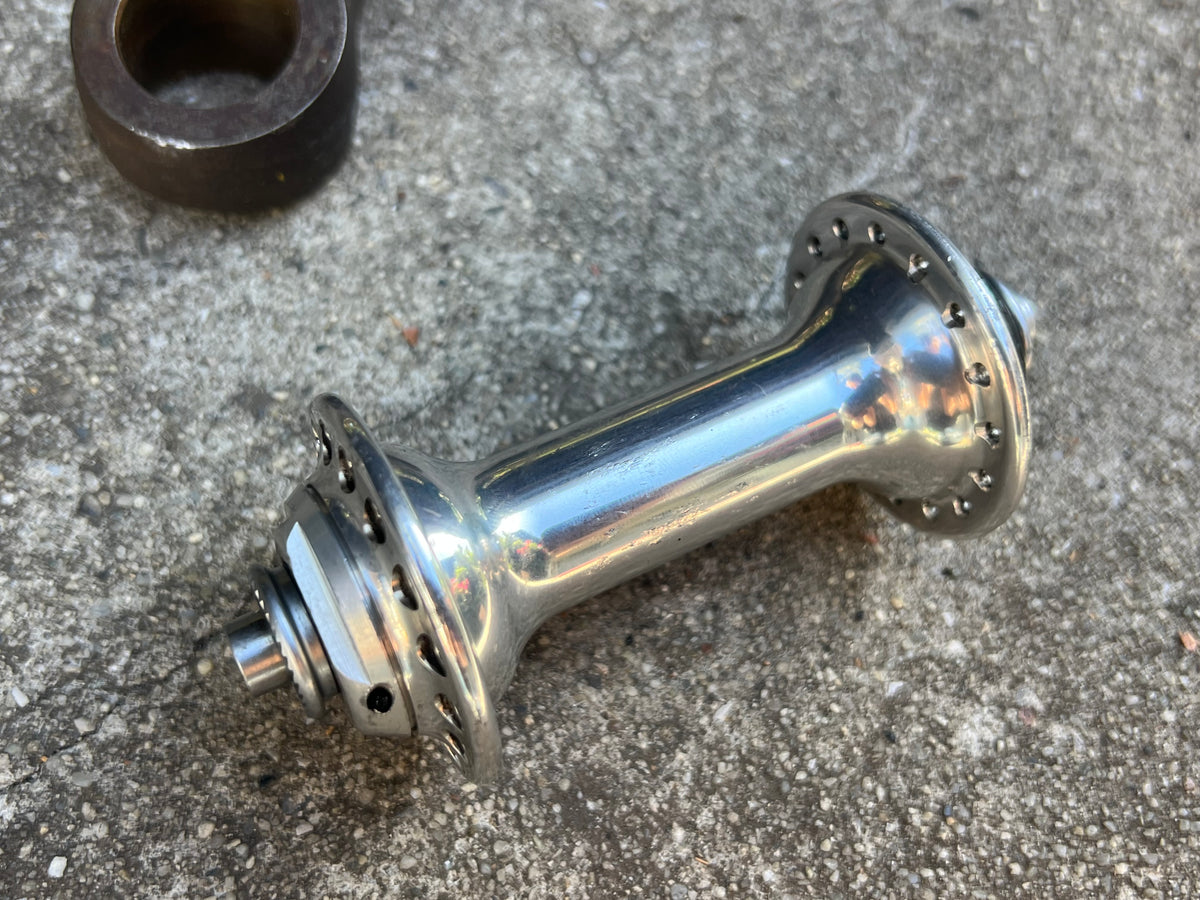 Campagnolo Record/Chorus 32H Hole 100/130mm Ultra Drive Hubs Hubset Silver Road