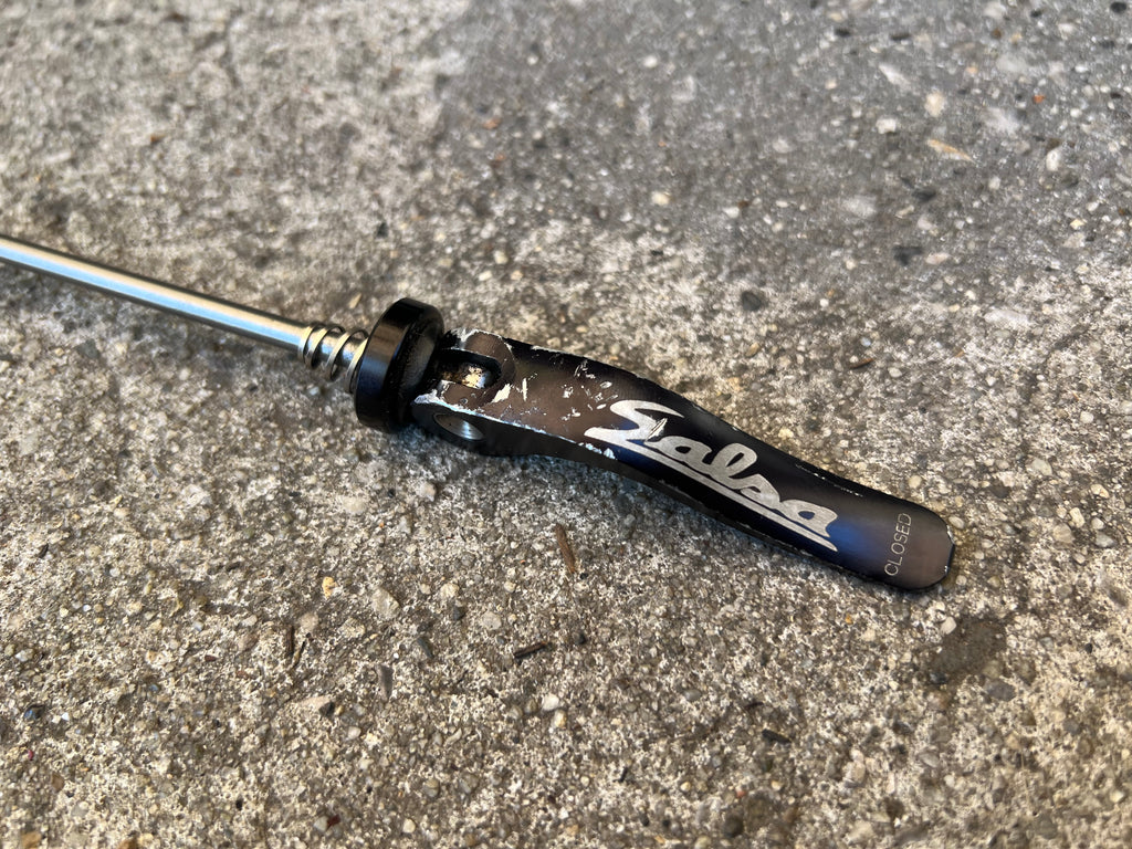Salsa Titanium 135mm Rear Flip Off Quick Release Skewer Black MTB Mountain CX 44g