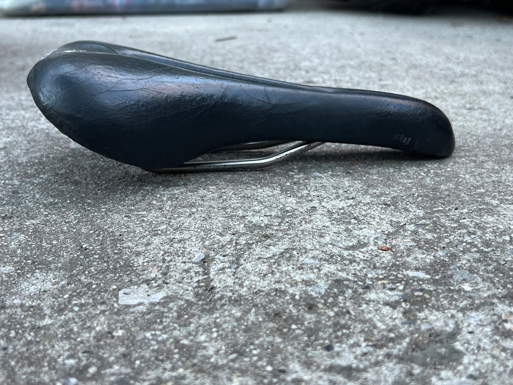 Terry Fly Titanium 275x135mm Saddle Vintage MTB Mountain Touring Road Black