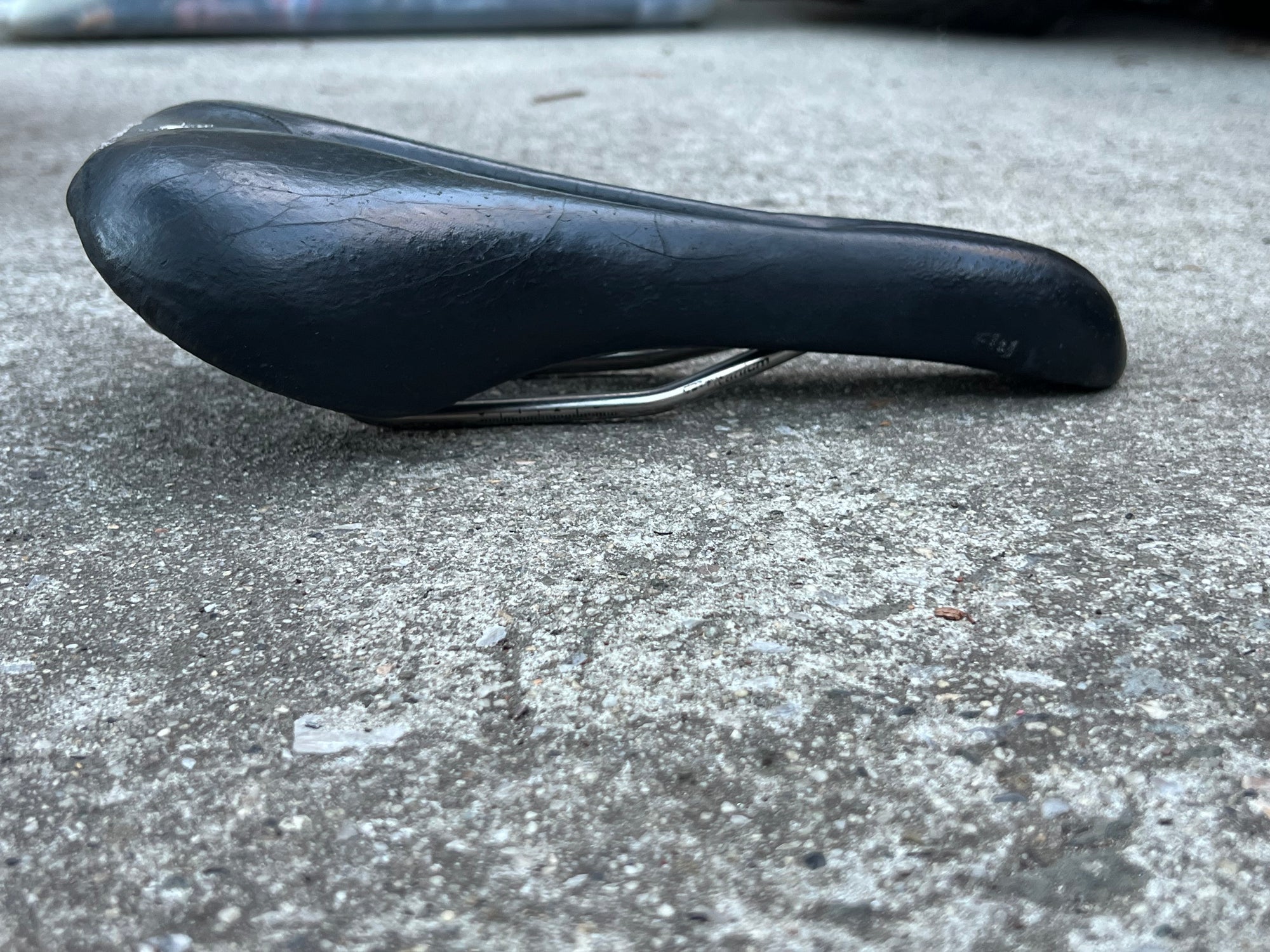 Terry Fly Titanium 275x135mm Saddle Vintage MTB Mountain Touring Road Black