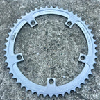 Salsa 144 BCD 50T 1/8” Track Chainring Silver Gray Low Miles 5 Bolt Arm