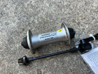NOS Shimano Deore LX HB-M580 32H Front Hub and Quick Release Vintage MTB Gravel Touring-Bicycle Bin