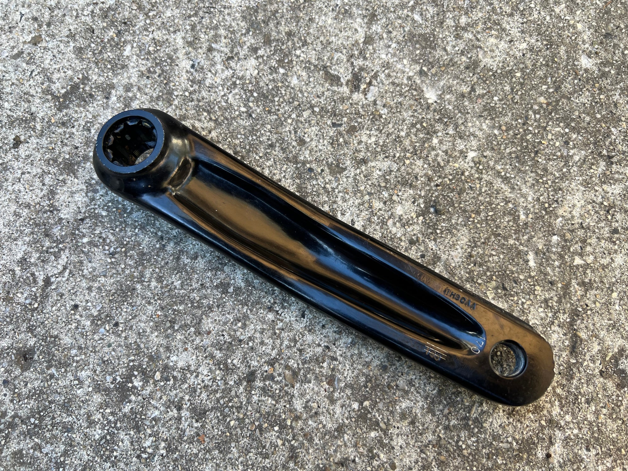 Truvativ Holzfeller ISIS 170mm 104/64 BCD Downhill MTB Double Triple Black Crankset