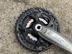 Shimano Deore XT FC-M752 Crankset Octalink 175mm Vintage MTB Silver 24-32-42 Triple