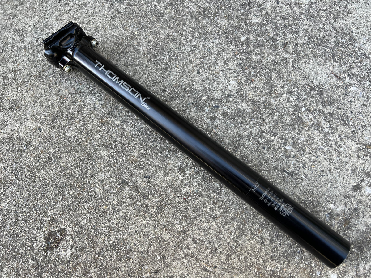 NICE Thomson Elite 30.9x367mm Seatpost SP-E128 MTB Black Zero Setback