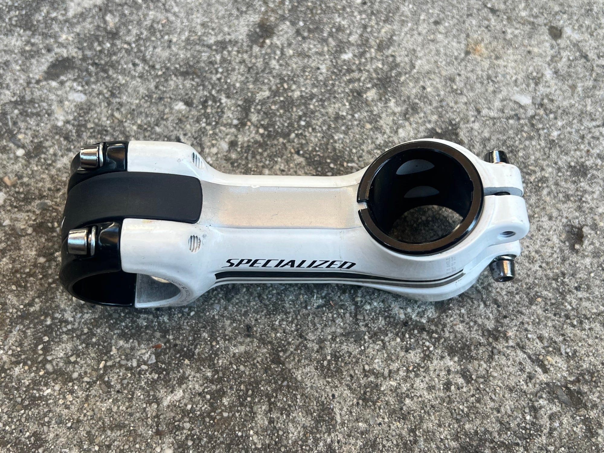 Specialized 90mm 1 1/8” Threadless Stem 31.8mm White MTB Comp Multi +16° -8