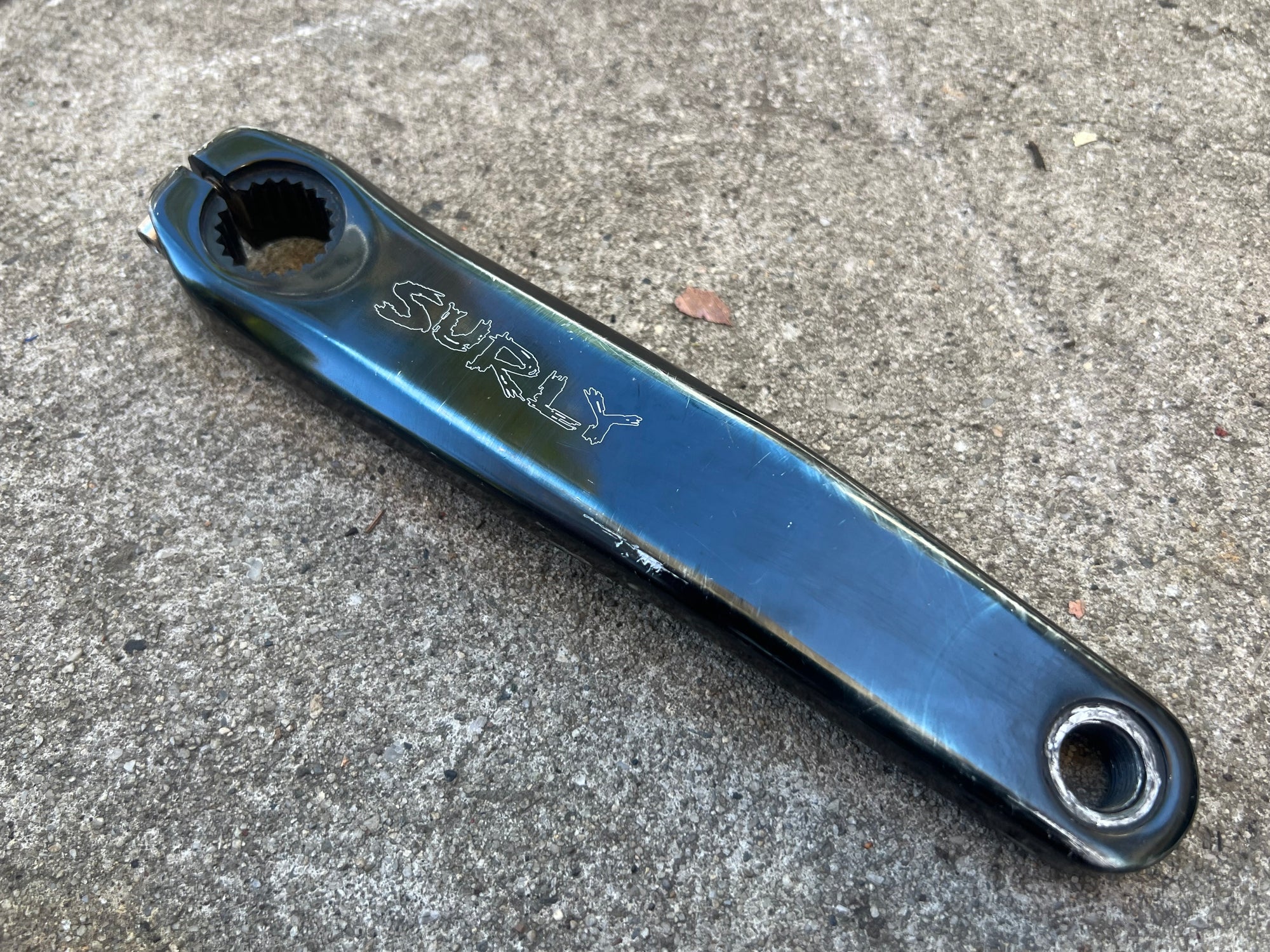 Surly OD 175mm 94/58 BCD Triple 100mm BB Fat Bike Crankset Crank Arms