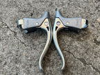 MINT Suntour Superbe Non Aero S Logo Brake Levers Drop Bar Vintage Road Bike