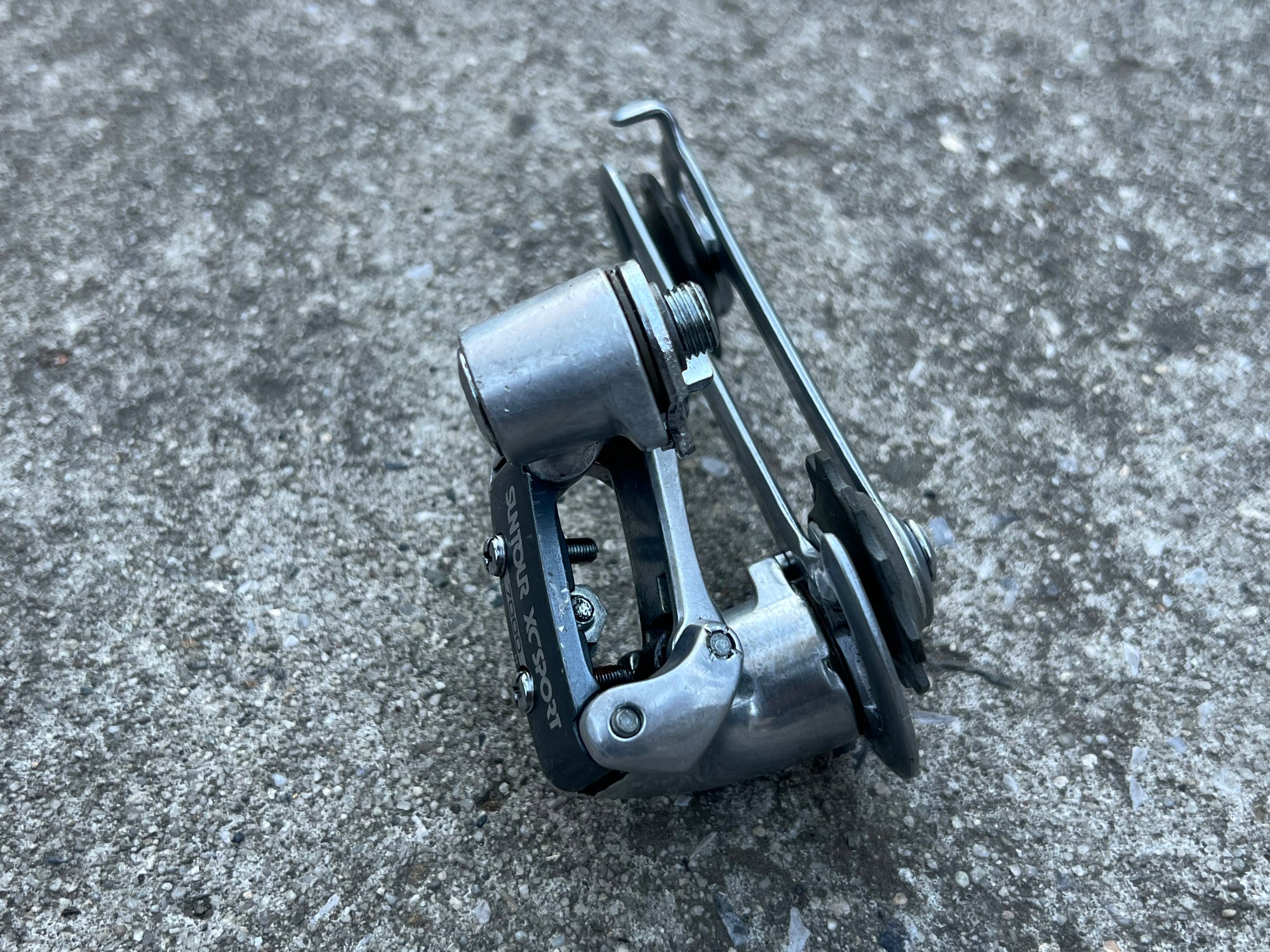 REBUILT Suntour XC Sport Long Cage 7 Speed Vintage MTB Rear Derailleur