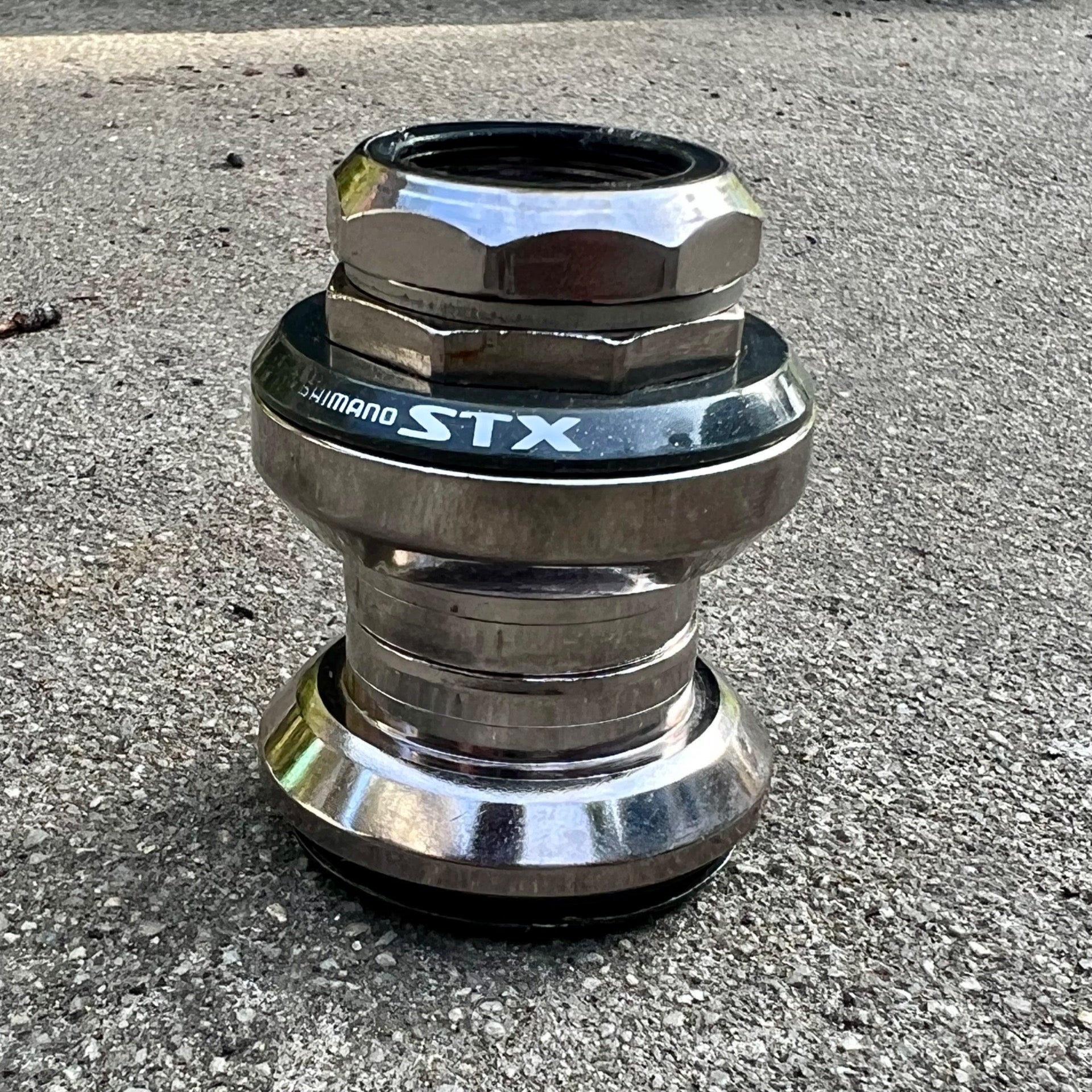 Shimano STX MC30 1in Threaded Headset Chrome Gray 26.4 Vintage Retro MTB Touring