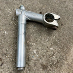 Used AVA Stem 25.0mm Clamp 22.0mm Steerer 75mm French Vintage Touring Bike Road Gray-Bicycle Bin