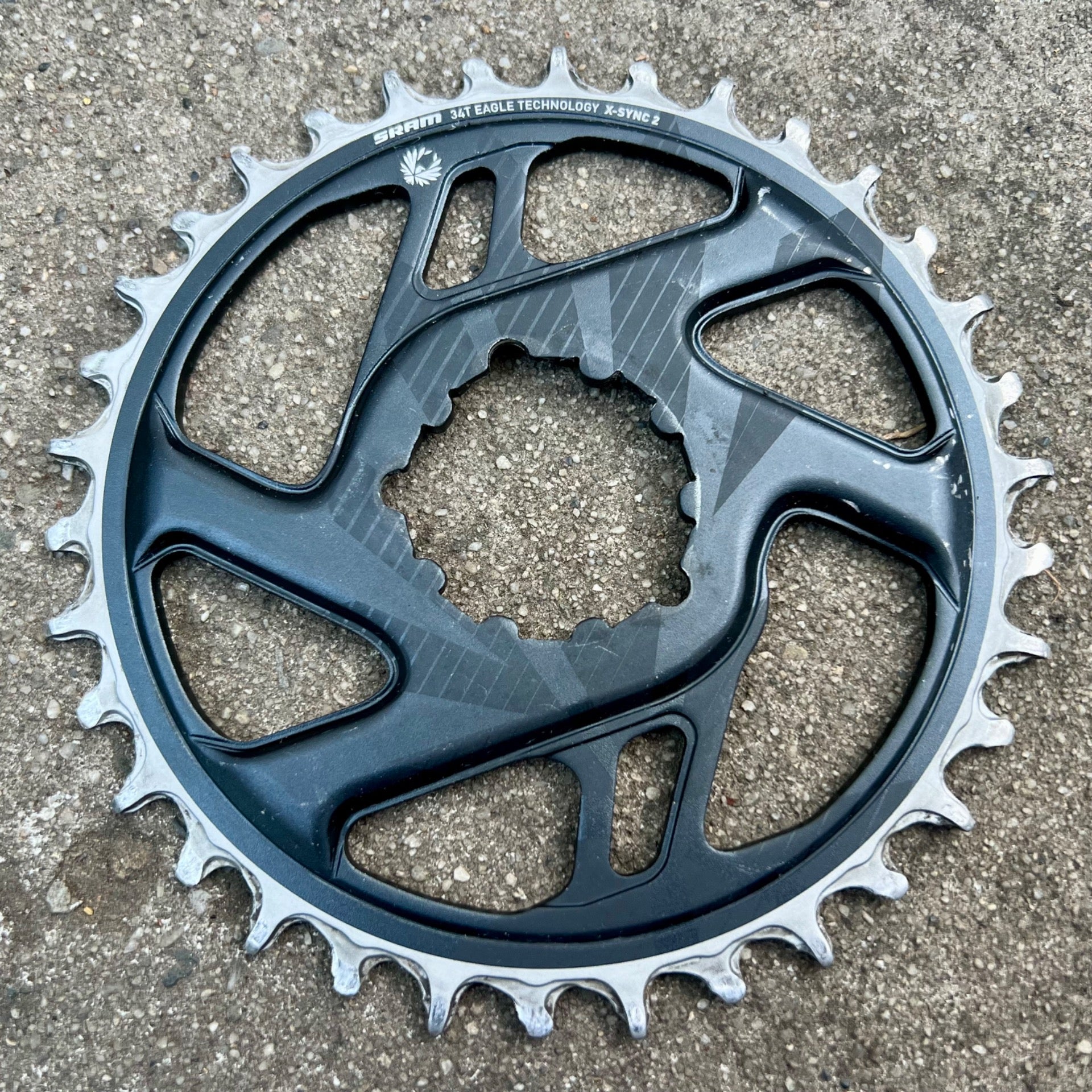 SRAM Eagle 34T X-Sync 2 12 Speed Chainring Direct Mount 3 Bolt 3mm Offset MTB 