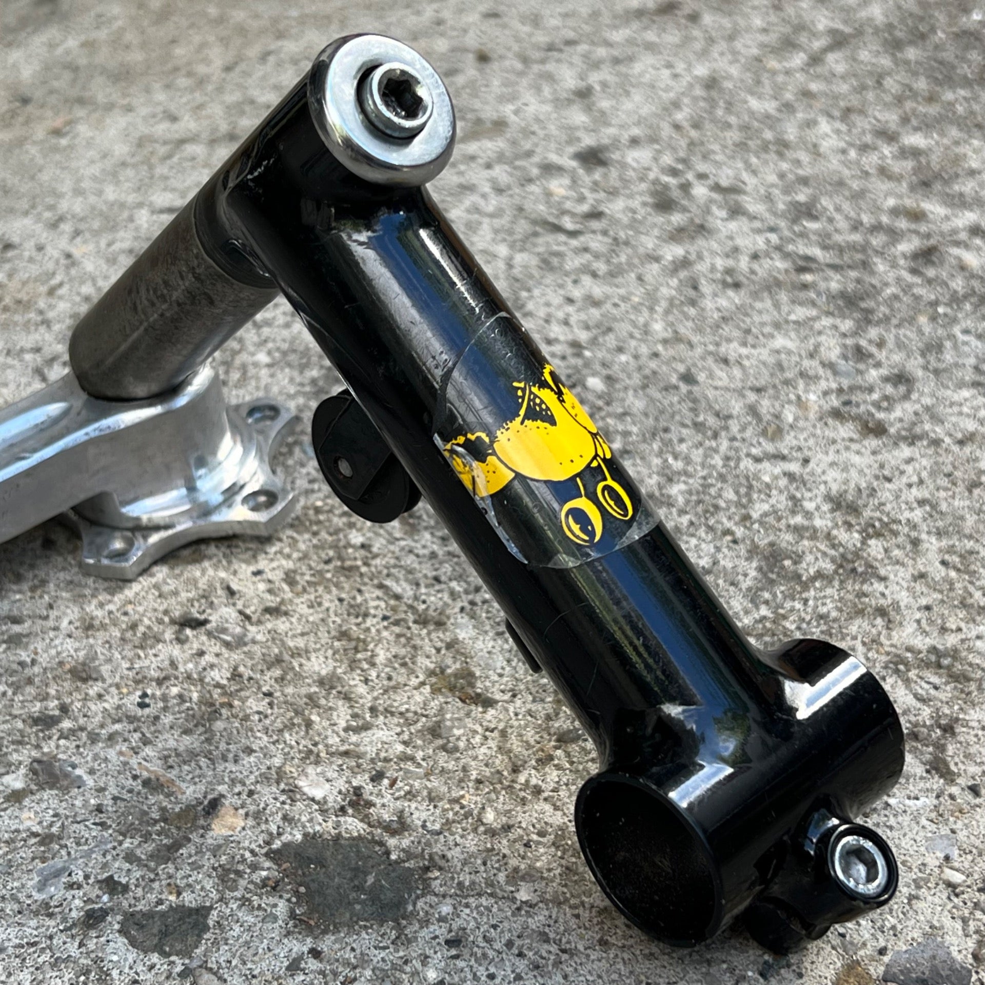 Rock Lobster 120x25.4mm Quill Stem 1” Vintage Black MTB Touring Roller Canti