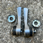 Used Shimano SL-6400 2x7 Speed Shifters Down Tube Vintage Bike Friction Index Retro-Bicycle Bin