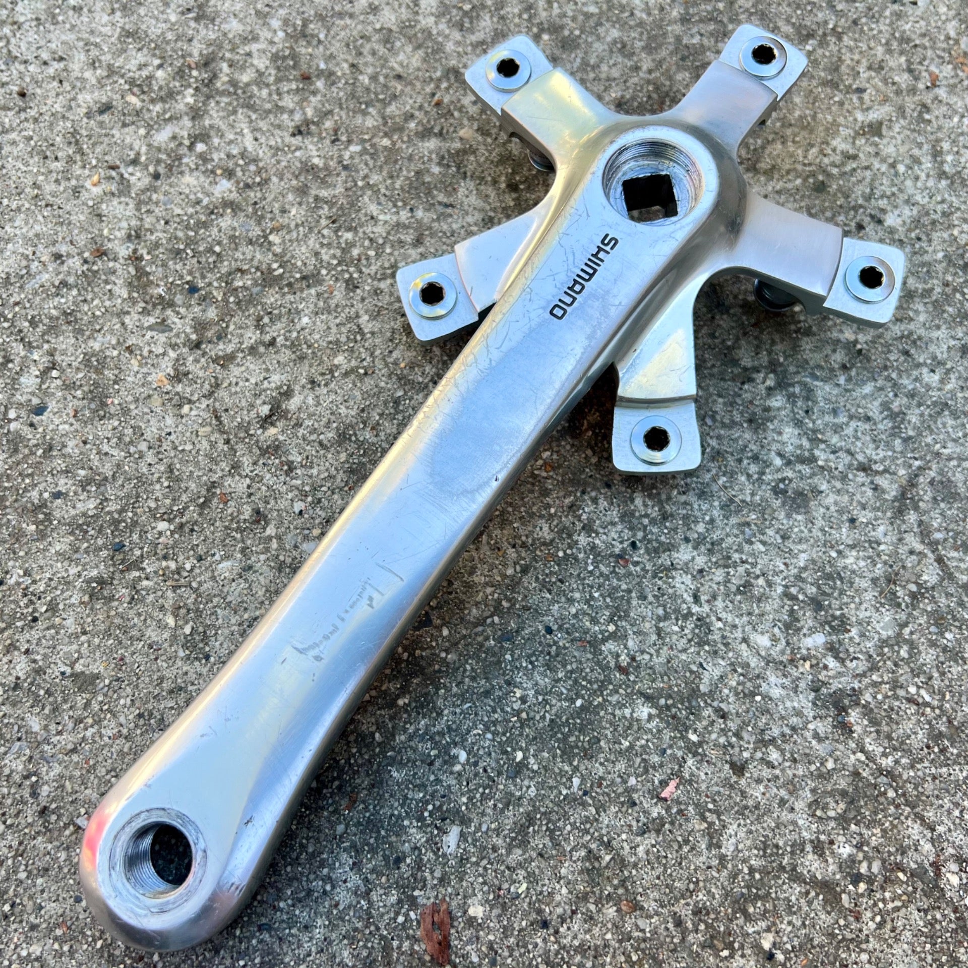 Shimano Deore XT FC-M730 Drive Side Crank Arm 110/74 BCD W Bolts & Washers 