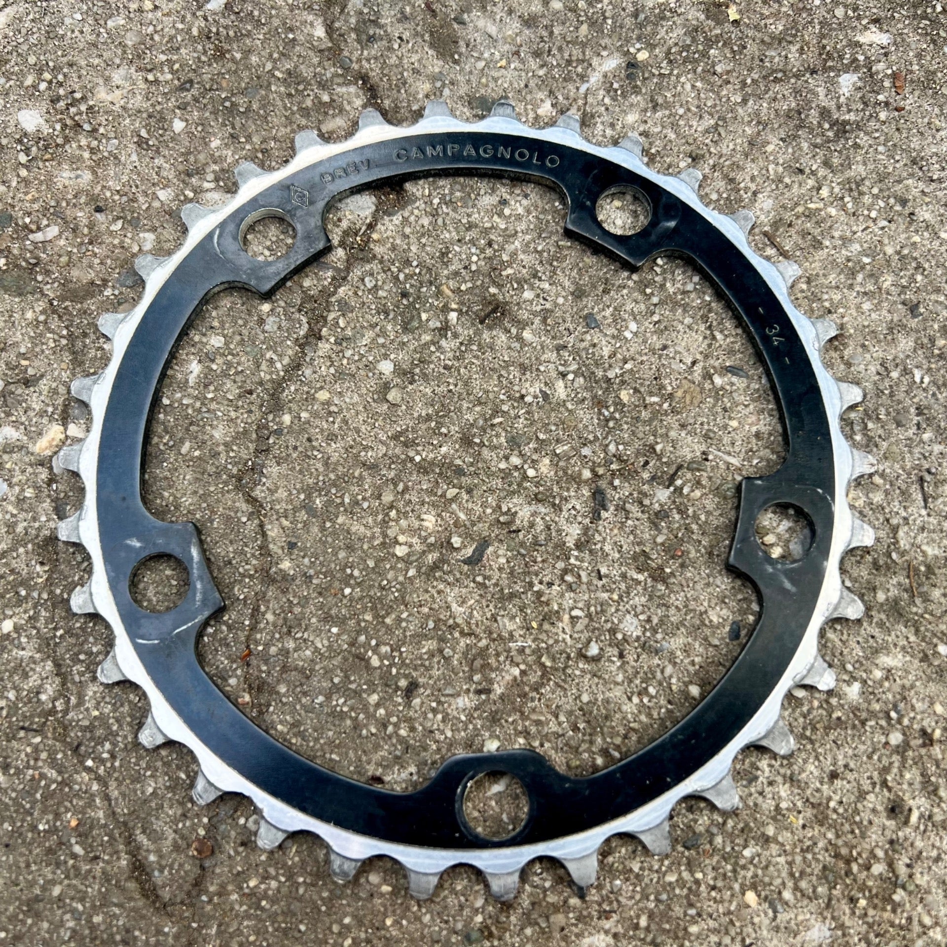 Campagnolo 110 BCD 34T Chainring Granny Small Middle Road Bike Touring 9/10 SP