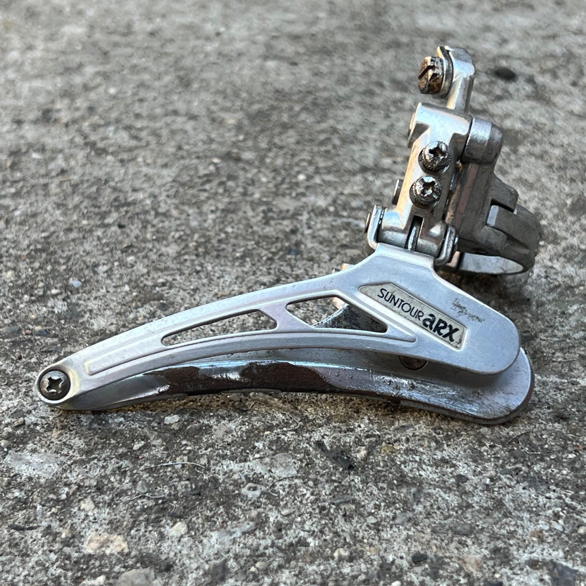 Suntour ARX 28.6mm Bottom Pull Front Derailleur Double Vintage Road Bike 80’s