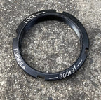Used Formula Aluminum Bottom Bracket Lockring Non Drive Side Left Black Vintage MTB-Bicycle Bin