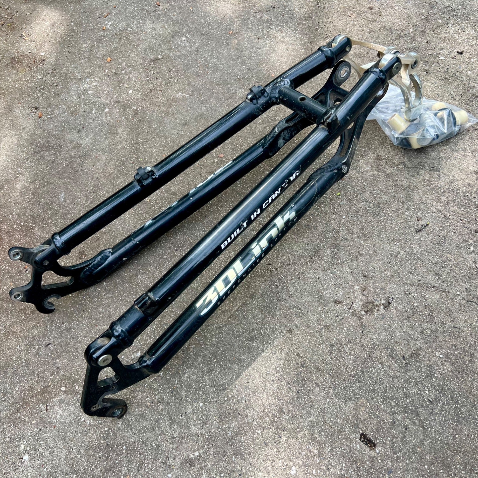 Rocky Mountain Element Rear End Triangle Linkage Black Vintage MTB 