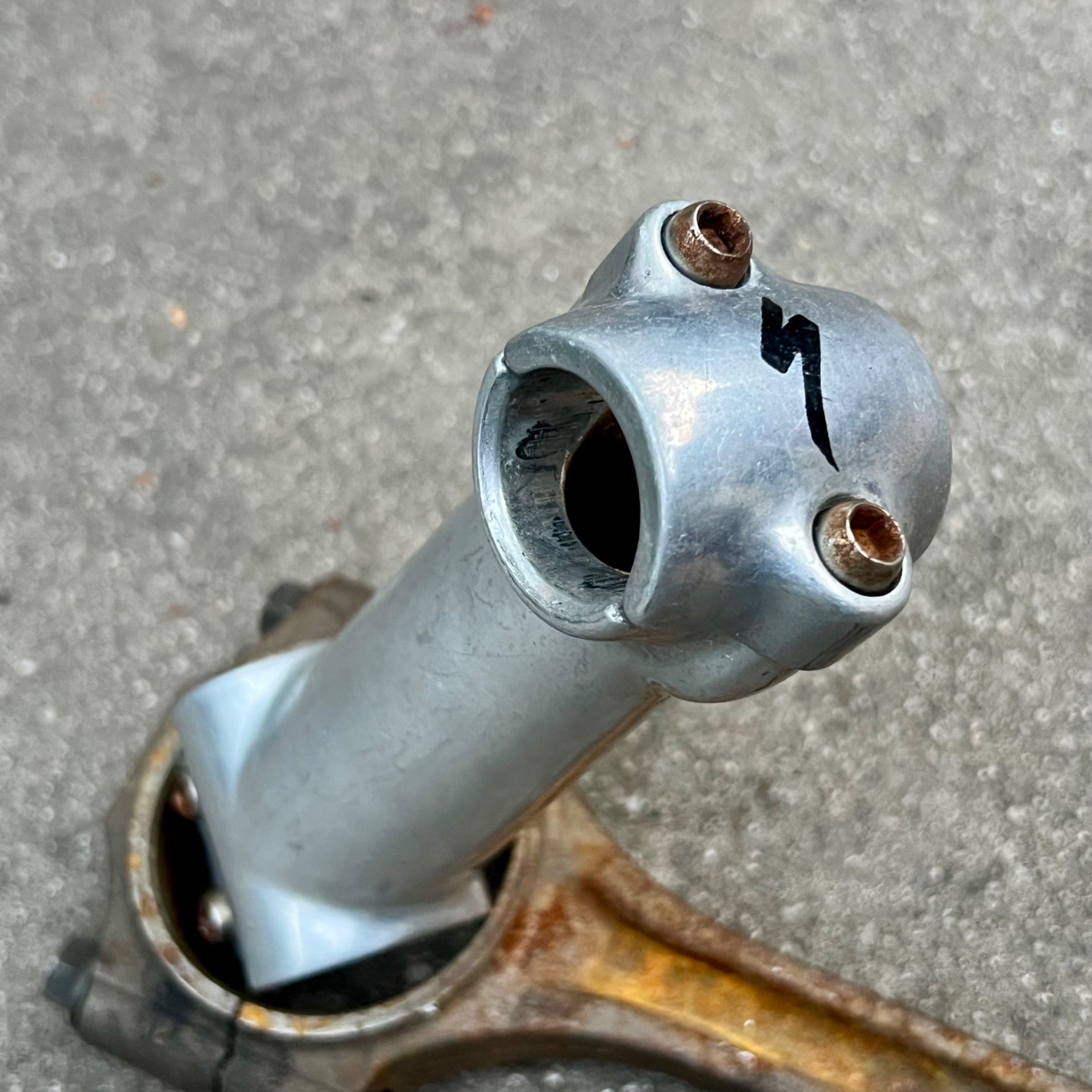 Specialized 110x25.4mm 1 1/8” Threadless Stem Silver Gray 10 Degree MTB Hybrid 