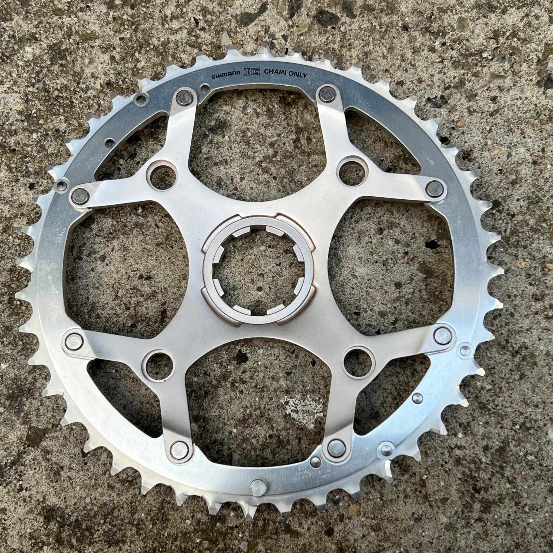 NOS Shimano 44T Deore XT Chainring 104/64 BCD 4 Bolt Mountain Bike Triple MTB