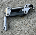 Used Softride Stem 1” Quill 25.4mm 155mm Vintage MTB Retro Plastic Steel Silver 22.2-Bicycle Bin