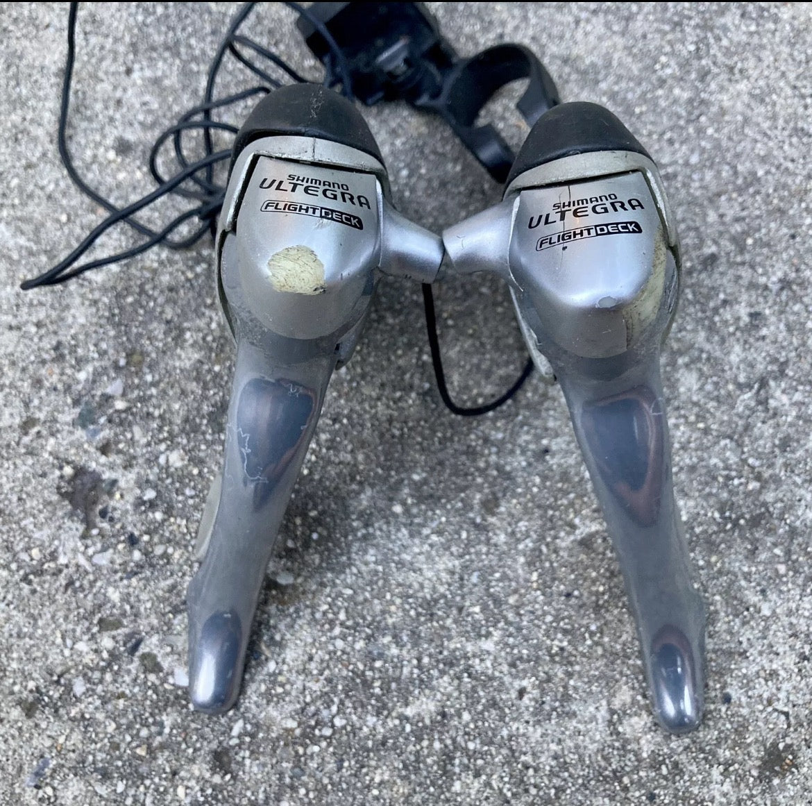 Shimano Ultegra ST-6501 2x9 Shifter Brifter Set Flight Deck Road Bike Computer 