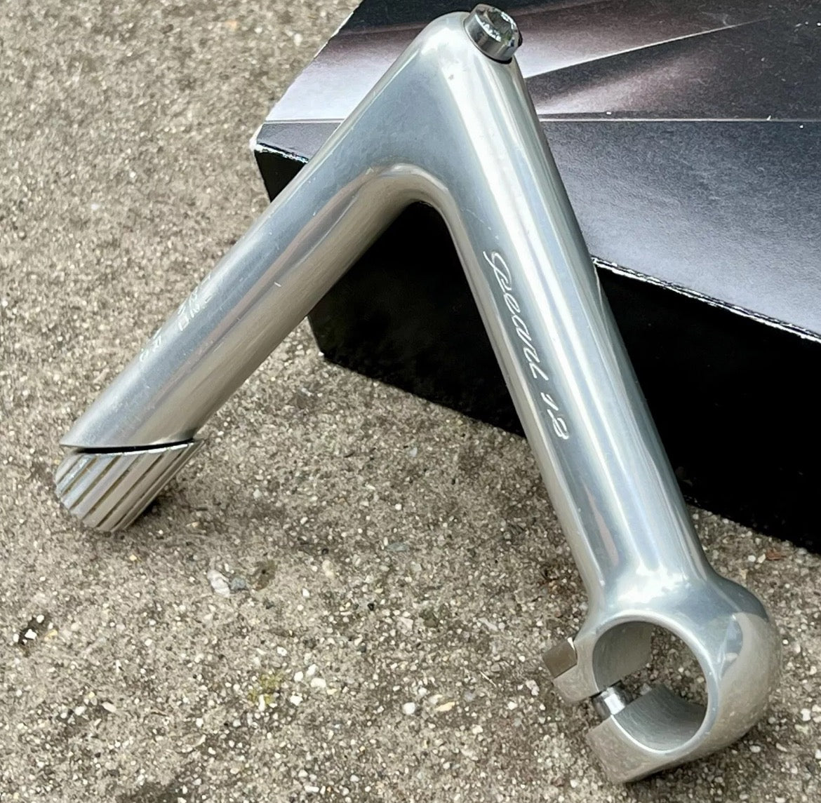 NOS Nitto Pearl 12 Stem 26.0x130mm 1” Quill Silver Anodized Road Bike Touring 