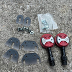 Used Speedplay Light Action Pedals & Shims Clipless Red Road Bike Bolts Gravel MTB XC-Bicycle Bin