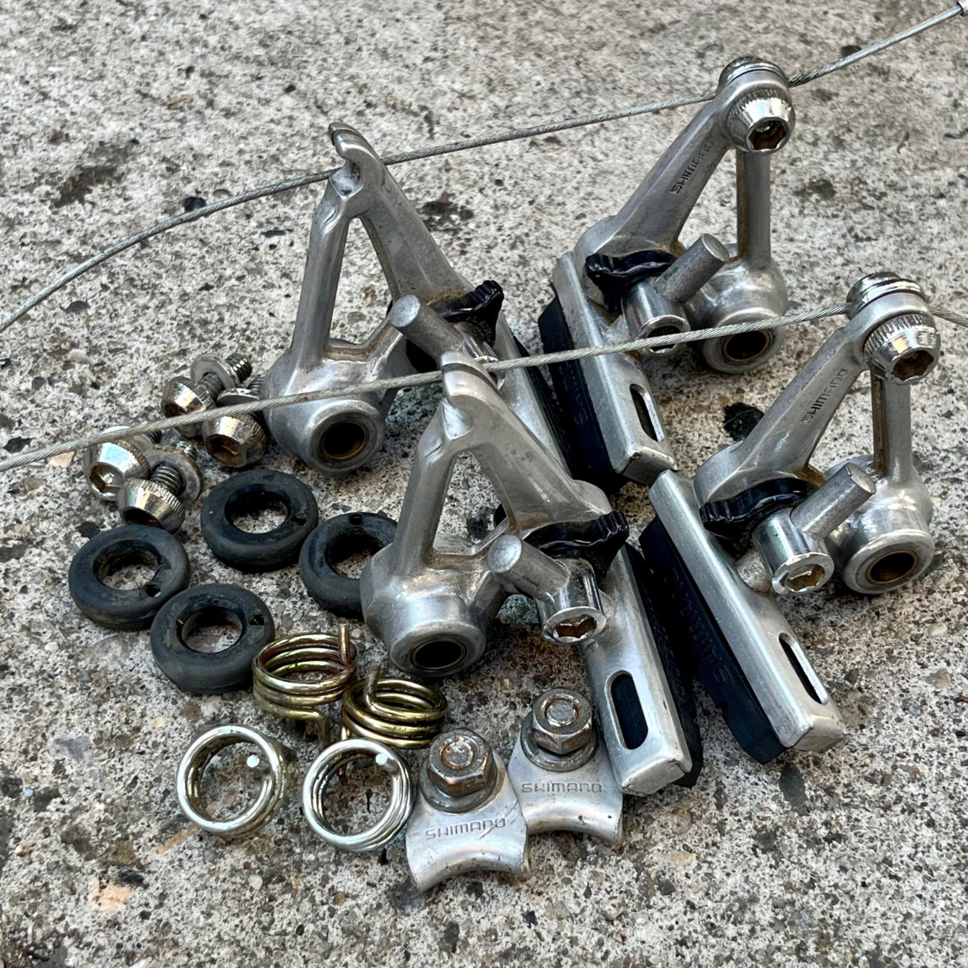 Shimano Deore XT BR-MC70 Cantilver Brakes Brake Set Vintage Retro MTB Touring 
