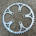 Used Stronglight 52T Tooth 86BCD Chainring Vintage Road Touring Bike Big Ring Silver-Bicycle Bin