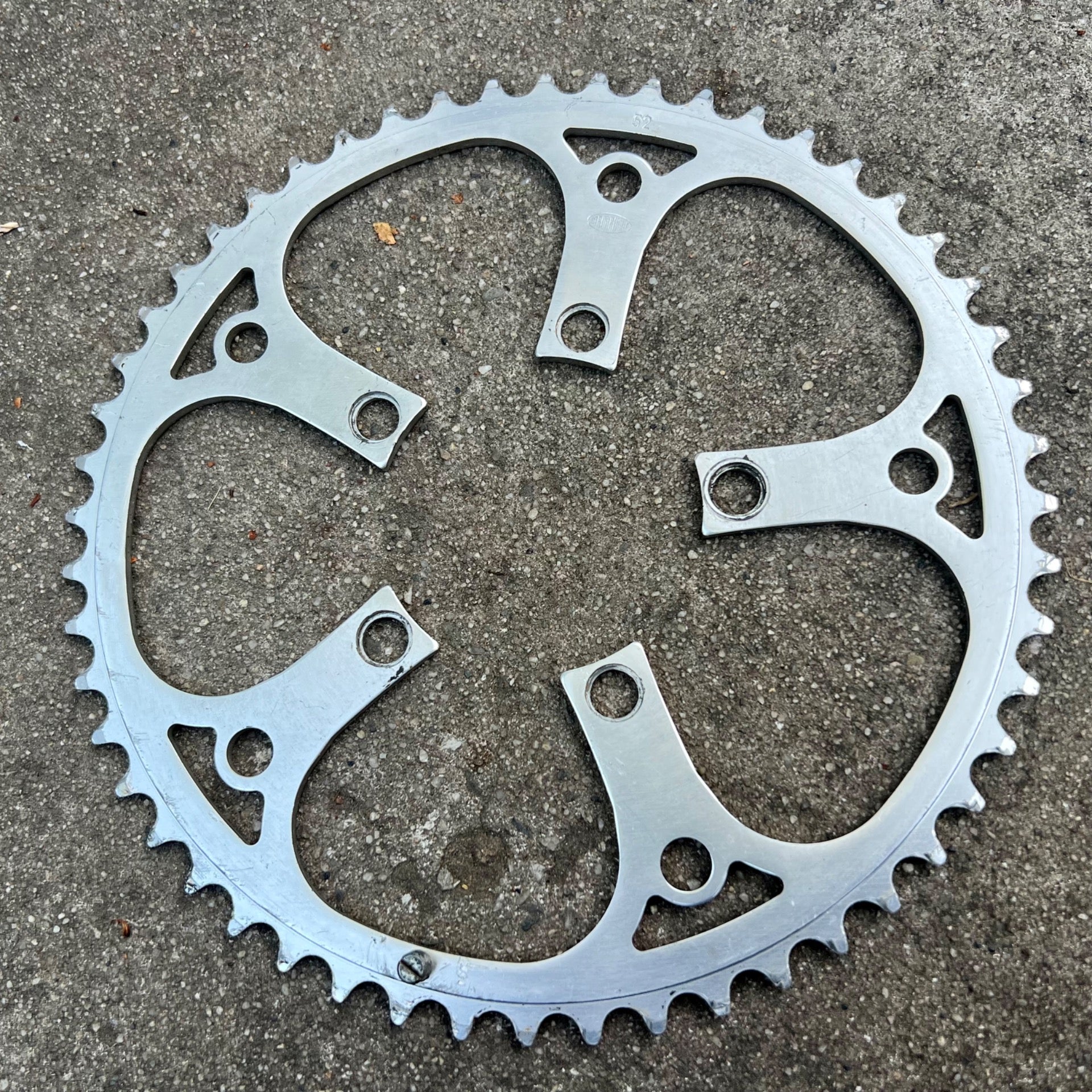 Stronglight 52T Tooth 86BCD Chainring Vintage Road Touring Bike Big Ring Silver 