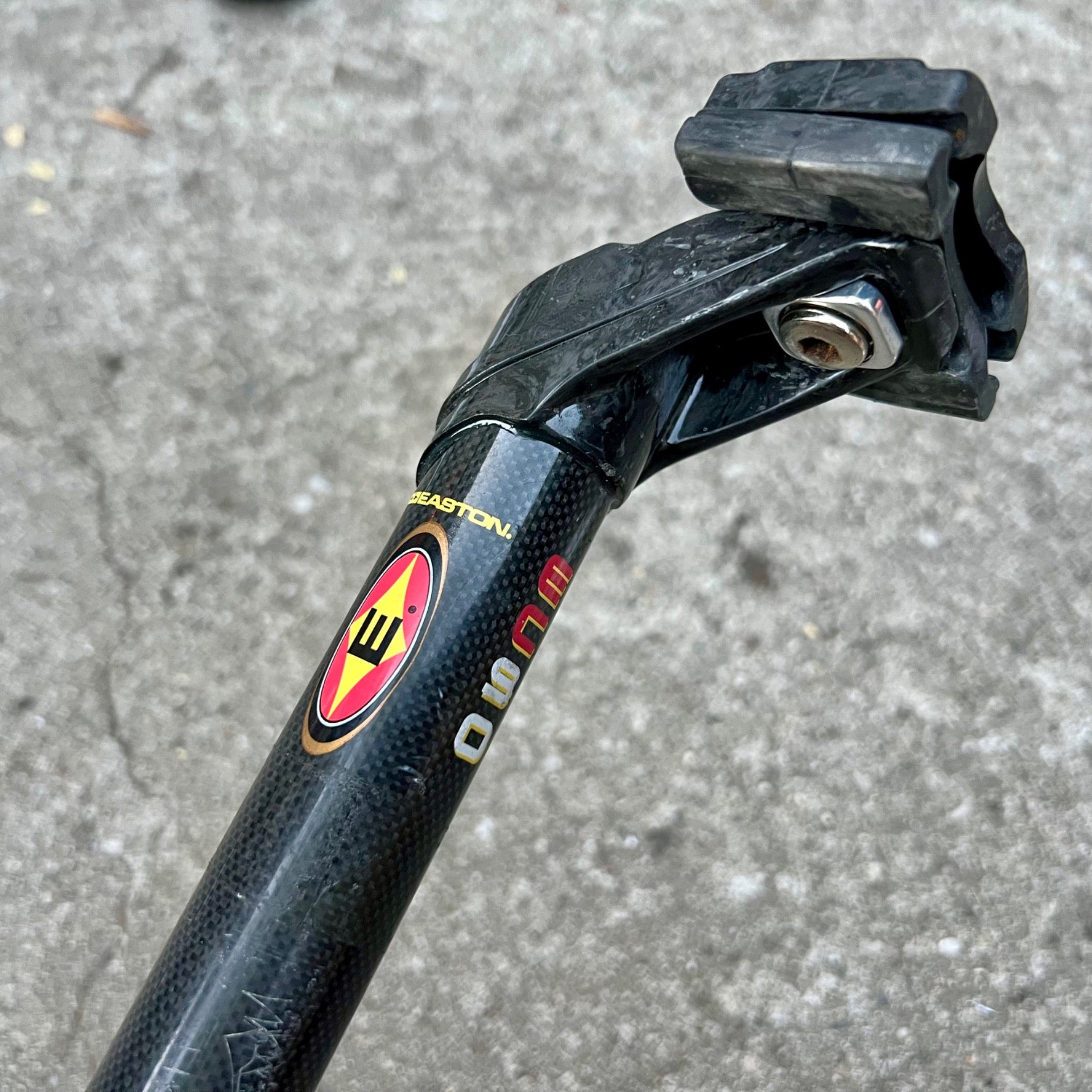 Easton EC90 27.2x265mm Full Carbon Seatpost Vintage MTB Road Bike Black 152grams