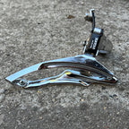 Used NICE Suntour XCM Front Derailleur 28.6mm Bottom Pull Vintage MTB Black Triple-Bicycle Bin